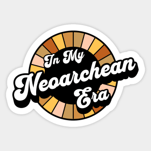 Earth Science - Neoarchean Era - Geology Sticker